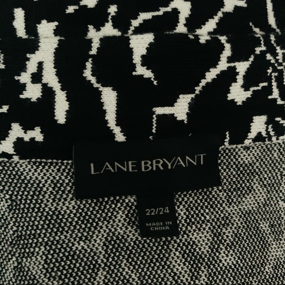 Lane Bryant Mixed Print Sweater Skirt Size 22/24 - Picture 5 of 5